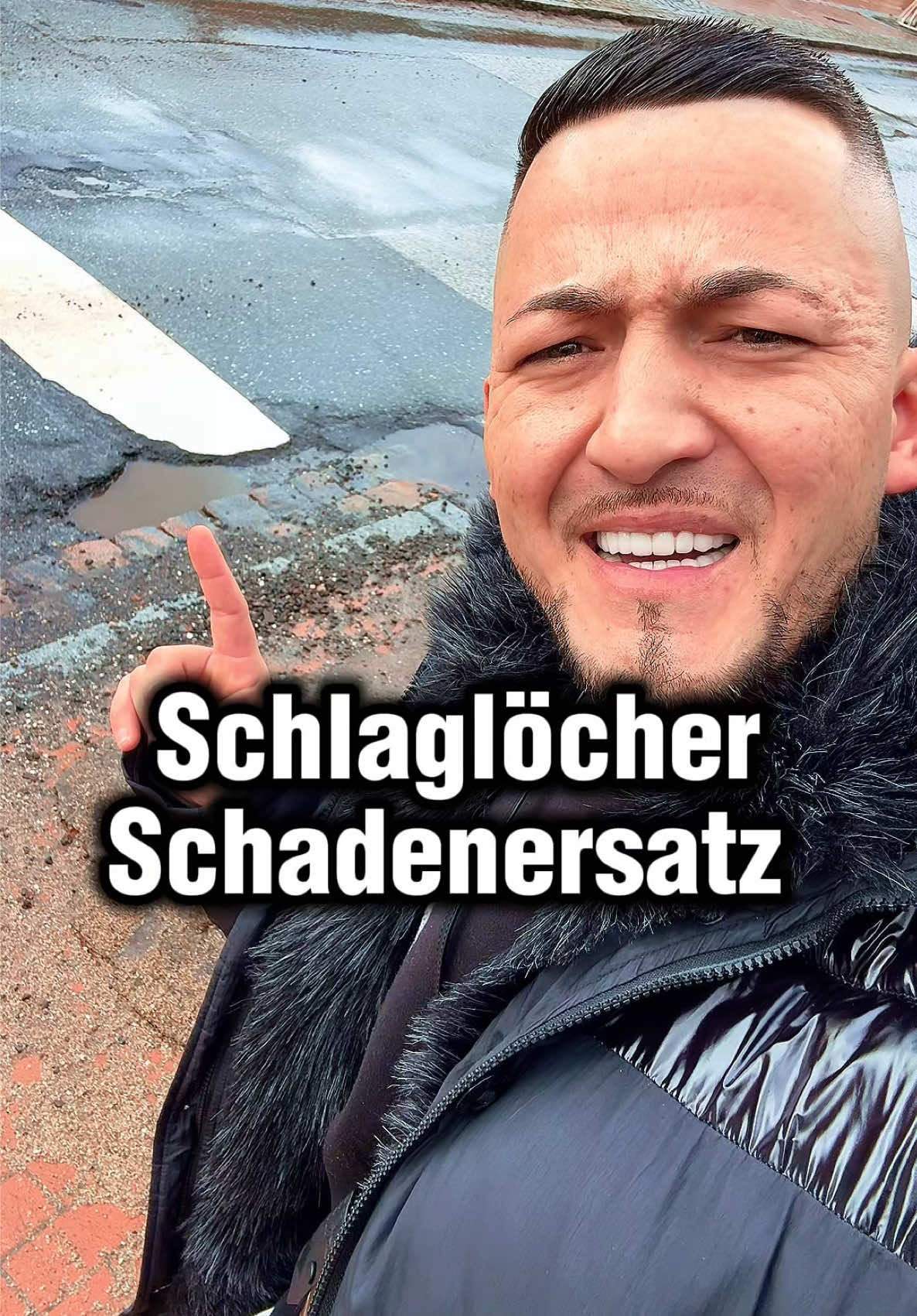 , Tiktok (schlagloch): Avez-vous aussi autant de nids-de-poule ? Si oui, où ? Réclamation de préjudice